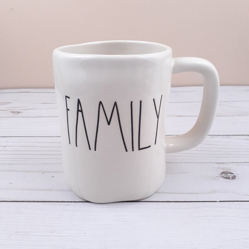 Rae Dunn Coffee Mug Cup Family Artisan Collection